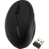 Abbildung von Kensington Pro Fit Ergo Kabellose Maus für Linkshänder, Computermaus mit Ergonomischem Design 6 Tasten Steuerung und USB Anschluss, Schwarz, K79810WW