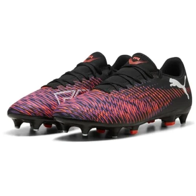 Abbildung von Puma Future 8 PLAY MXSG Fußballschuh Stollen, Herren, Größe: 42.5, Black/white/glowing red Schuhe