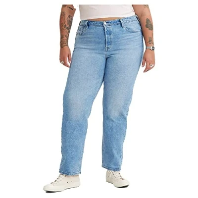 Abbildung von Levi&#039;s plus 501 Original FOR Women Jeans Straight Leg, Damen, Größe: 54x32, Hollow days