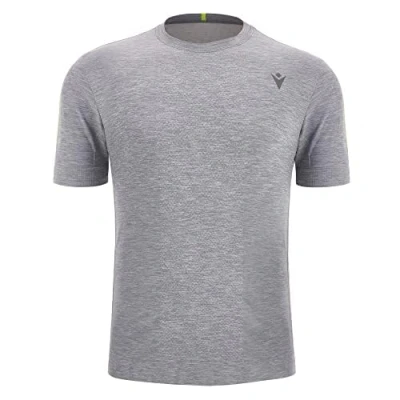 Abbildung von Macron Herren Run Scd Brandon Seamless T Shirt Ss Man Grymel/Nyel, grau, M