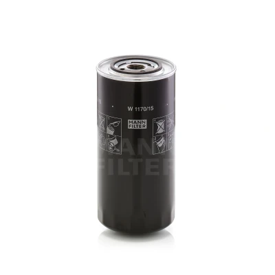 Abbildung von MANN FILTER W 1170/15 Ölfilter 1 12 UNF mit einem Rücklaufsperrventil Anschraubfilter