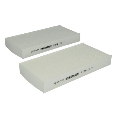 Abbildung von FILTRON K 1198 2x Innenraumfilter Partikelfilter 225 112 30 HONDA: CIVIC 7 Hatchback, CR V 2, FR