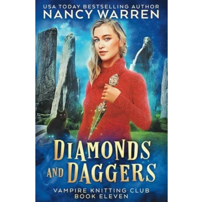 Abbildung von Diamonds and Daggers: A Paranormal Cozy Mystery (Vampire Knitting Club, Band 11)