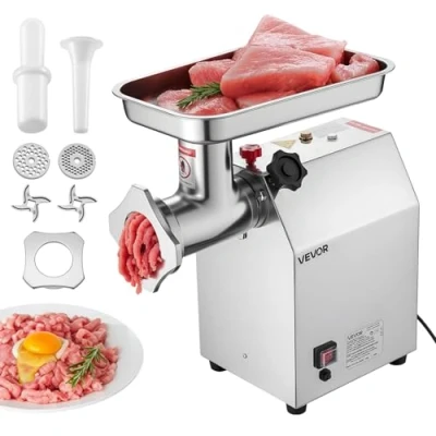 Abbildung von VEVOR Kommerzieller Elektrischer Fleischwolf 4,17kg/Min Wurstmaschine Küche