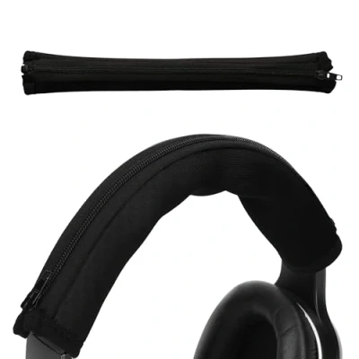Abbildung von kwmobile Kopfband Abdeckung kompatibel mit Beats Studio 3 Studio2 / Solo 2 Case Neopren Stirnband Polster Kopfhörer Schutz Schwarz