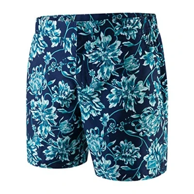 Abbildung von Speedo Herren Vintage Paradise 16 Zoll Wassershort, Marineblau, XS