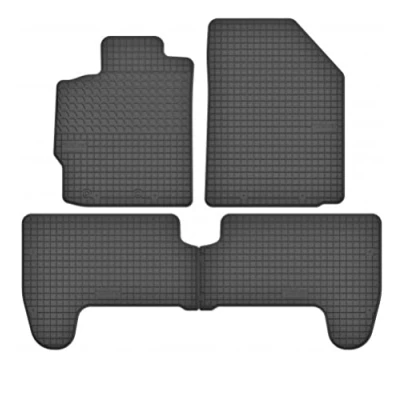 Abbildung von edecor Gummifussmatten Automatten Gummimatten Gummi Fußmatten Satz Set für Toyota Yaris II Bj. 2005 2010