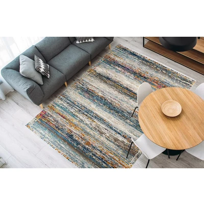 Abbildung von andas Teppich &quot;Liam&quot;, rechteckig, Vintage, flacher Teppich, Kurzflor, weich, pflegeleicht, elegant