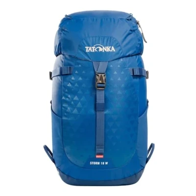Abbildung von Tatonka Wanderrucksack Storm 18l Women RECCO mit Rückenbelüftung und Regenschutz Leichter, bequemer Damen Rucksack zum Wandern Reflektor PFC frei 18 Liter (bordeaux red)