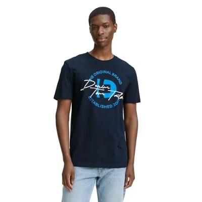 Abbildung von Tom Tailor Regular Fit Hemd, Light Blue White Structure, XXXL