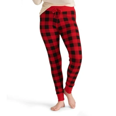Abbildung von Little Blue House by Hatley Damen Pajama Leggings Pyjamaunterteil, Buffalo Plaid, Mittel