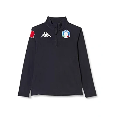 Abbildung von Kappa Unisex 6cento 687b FISI Sport Pullover, Nachtblau, YXL