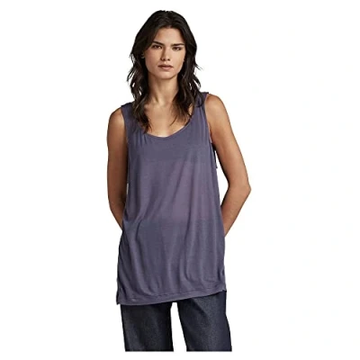 Abbildung von G Star Essential Loose Top, Damen, Größe: Small, Dk grape