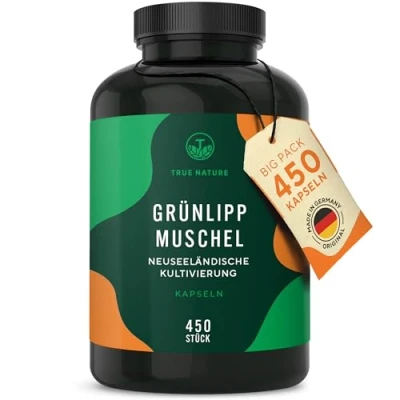Abbildung von Grünlippmuschel 450 Kapseln TRUE NATURE St