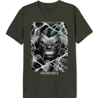Abbildung von Marvel Herren Mehulkcts063 T Shirt, kaki, XXL