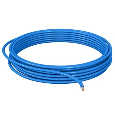 Abbildung von DCSk Fahrzeugleitung 1,00mm² 10m FLRY B asymmetrisch 1.00 mm² KFZ Kabel Litze Blau 1 00mm2