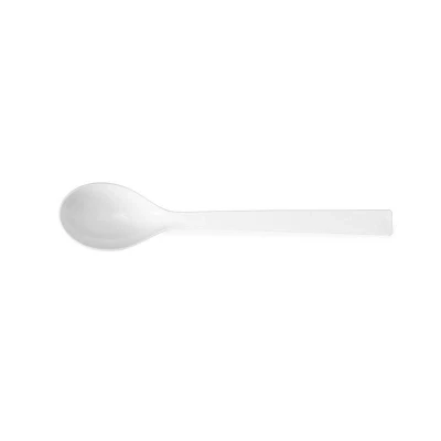 Abbildung von HENDI Salatlöffel Kunststoff 33,5 cm SAN schwarz 0,06 Liter groß, Gastro Plastik