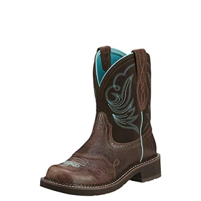 Abbildung von ARIAT Heritage Dapper Fatbaby Western Boot Damen Leder Westernstiefel, Royal Chocolate Fudge, 37 EU