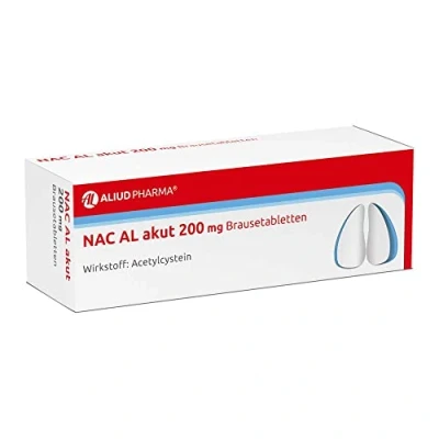 Abbildung von NAC AL akut 200 mg Brausetabletten 20 St