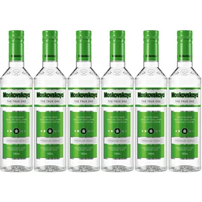 Abbildung von Moskovskaya Vodka 6x0.5l I Premium 40% vol.