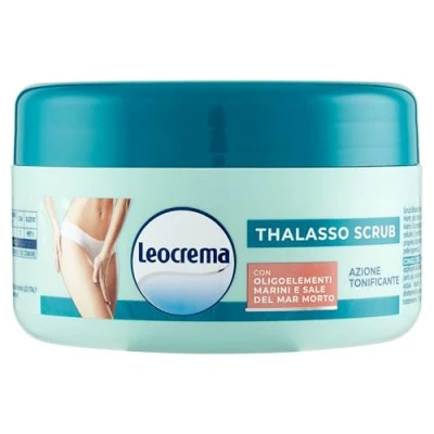 Abbildung von Leocrema Talasso Peeling Toning mit Meereselementen und Salz aus dem Toten Meer, 400 ml