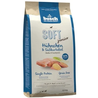 Abbildung von bosch Tiernahrung SOFT Junior Hühnchen &amp; Süßkartoffel 2.5kg, Welpe, Huhn, Süßkartoffeln, 2,5 kg