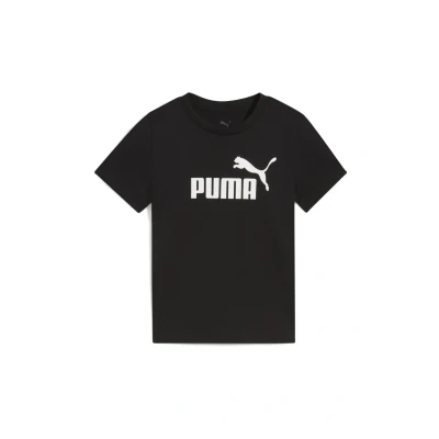 Abbildung von Puma ESS No. 1 Logo T Shirt Kinder Mit Print Black Größe: 5 6Y