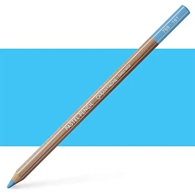 Abbildung von Caran d&#039;Ache Pastell Pencil Farbstift Artist Farbstifte Bleistift/ 3 Stück/Pack Farbe: 161 Light Blue (788.161)