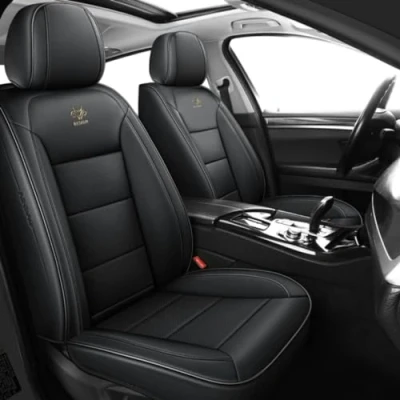 Abbildung von IXITAB Autositzbezüge Universal Komplettset für Lexus NX 200t 250 300 300h 350 350h 450h / F Sport/NX Autozubehör, Schwarz