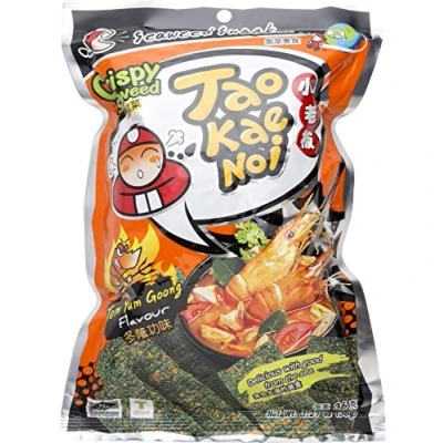 Abbildung von Tao Kae Noi Crispy Seaweed Tom Yum Goong, 1.27 oz (Pack of 6) by