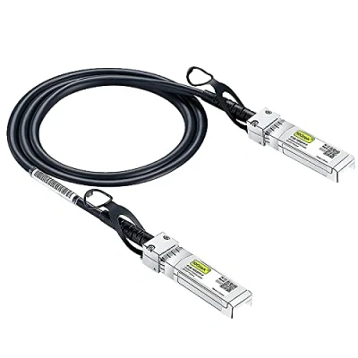 Abbildung von 10Gtek für Ubiquiti UniFi SFP+ to Kabel 1 Meter(3.3ft), 10GBASE CU Direct Attach Copper(DAC) Twinax Kabel, Passiv