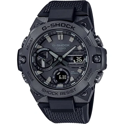 Abbildung von G Shock Casio Herren Uhr Schwarz GST B400BB 1AER