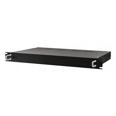 Abbildung von Blanko 480 mm (19&quot;) Rack Leergehäuse 1 HE, Montagesatz