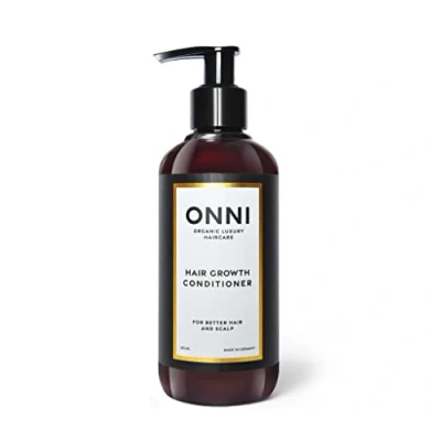 Abbildung von ONNI Conditioner Organic Hair Growth 250 ml Pumpspender Ohne Silikone, Sulfate, Parabene Haarpflege für mehr Haarwuchs, gegen juckende Kopfhaut, keine Tierversuche, MADE IN GERMANY