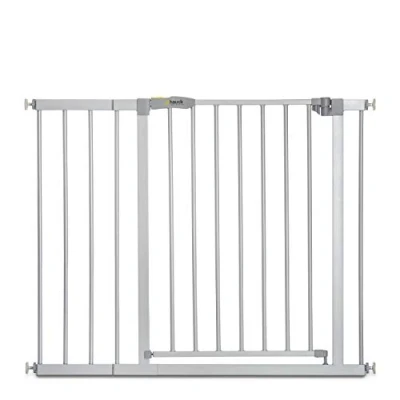 Abbildung von Hauck Stop N Safe Sicherheitsgitter inkl. 21 cm Verlängerung, Silver