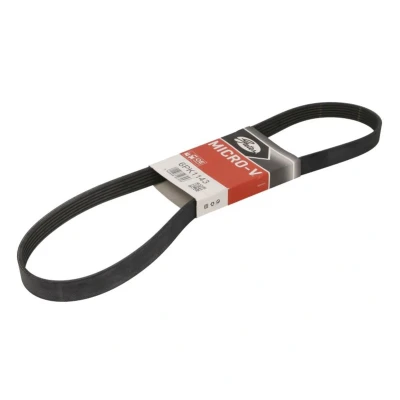 Abbildung von GATES 6PK1143 Keilrippenriemen 1140 6 Polyester, EPDM (Ethylen Propylen Dien Kautschuk) MERCEDES BENZ: C Klasse T modell, Limousine
