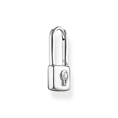 Abbildung von Thomas Sabo Damen Einzel Creole Schloss 925 Sterlingsilber CR679 051 14