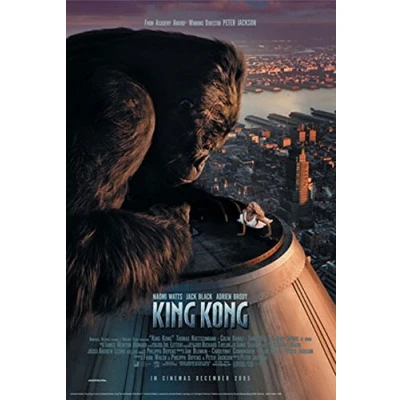 Abbildung von King Kong Poster Empire State Building + Ü