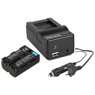 Abbildung von 2in1 SET für die Sony Alpha 58 / SLT A58K Akku NP FM500 FM500H (1300mAh) + 4in1 Ladegerät (für USB, microUSB, 220V und Auto) inkl. PATONA Displaypad