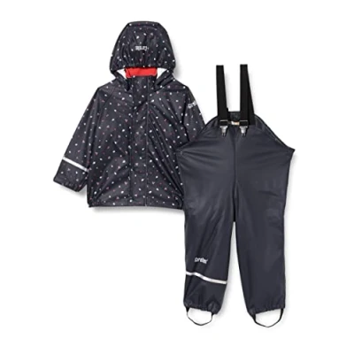 Abbildung von CareTec Baby und Kinder Regenjacke Regenhose im Set, Baked Apple (443), 74