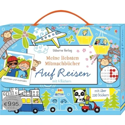 Abbildung von Meine liebsten Mitmachbücher: Auf Reisen: Mit 4 Büchern und über 200 Sticker (Meine Mitmachbücher Reihe)