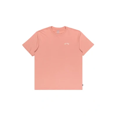 Abbildung von BILLABONG Arch Crew SS Kurzarm Strickoberteil für Herren, Rosa, Größe XL