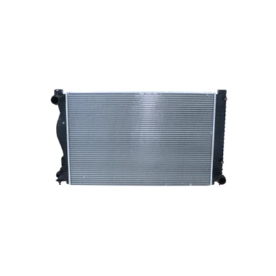 Abbildung von NRF 50597 Kühler, Motorkühlung Aluminium 677 448 32 mit Dichtring Kühlrippen gelötet AUDI: A6 C6 Avant, Limousine, Allroad