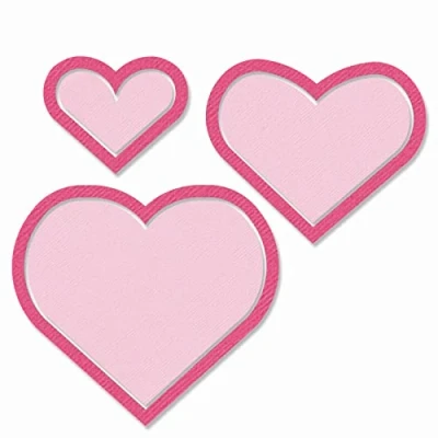 Abbildung von Sizzix Framelits Dies Heart Frames 665661 (04 22)