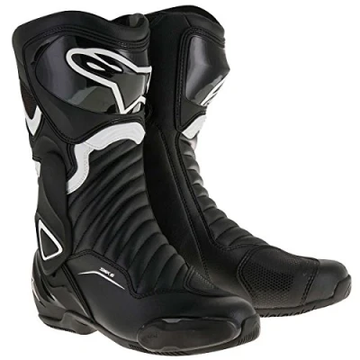 Abbildung von ALPINESTARS 2223017 12 40 Motorrad Rennstiefel weiß, schwarz
