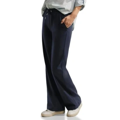 Abbildung von Cecil Culotte Stoffhose, Damen, Größe: XXLx30, Blau