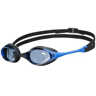 Abbildung von ARENA Cobra Original Swipe Unisex Schwimmbrille für Erwachsene, mit Technologie Beschlagschutz, Doppelter Verstellbarer Riemen, UV Schutz, 4 Austauschbare Nasenstege