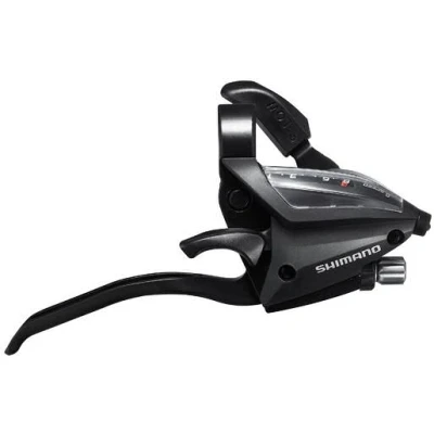 Abbildung von Schalt / Bremshebel (für Rechts) 8 Fach Shimano ST EF500 4 Finger Schwarz