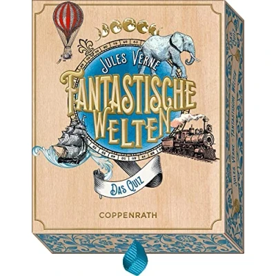 Abbildung von Jules Verne Fantastische Welten Das Quiz (Schachtelspiel)