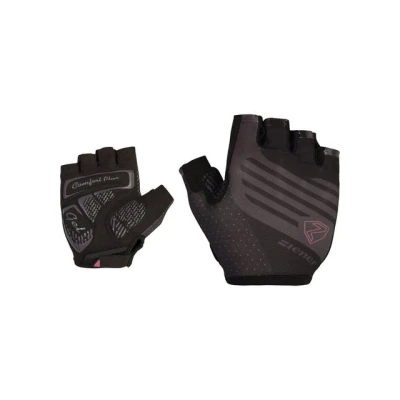 Abbildung von Ziener Clarete LADY BIKE Glove Kurzfingerhandschuh, Damen, Größe: 7.5, Black